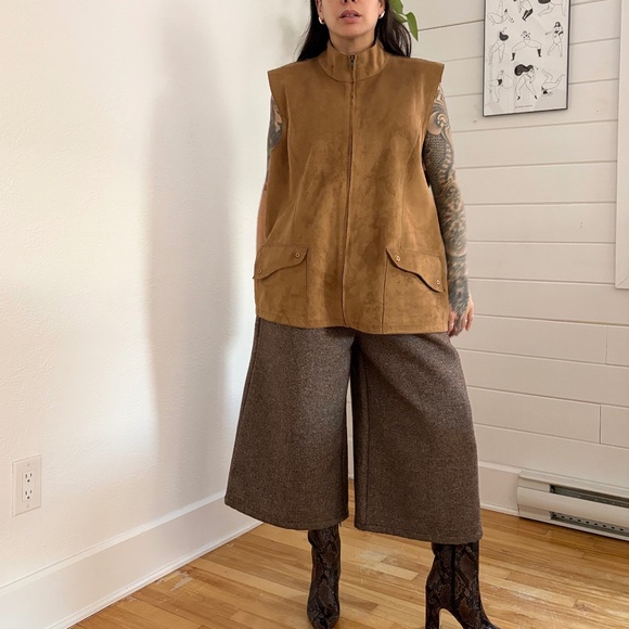 Ralph Lauren Tops - Ralph Lauren faux suede zip vest